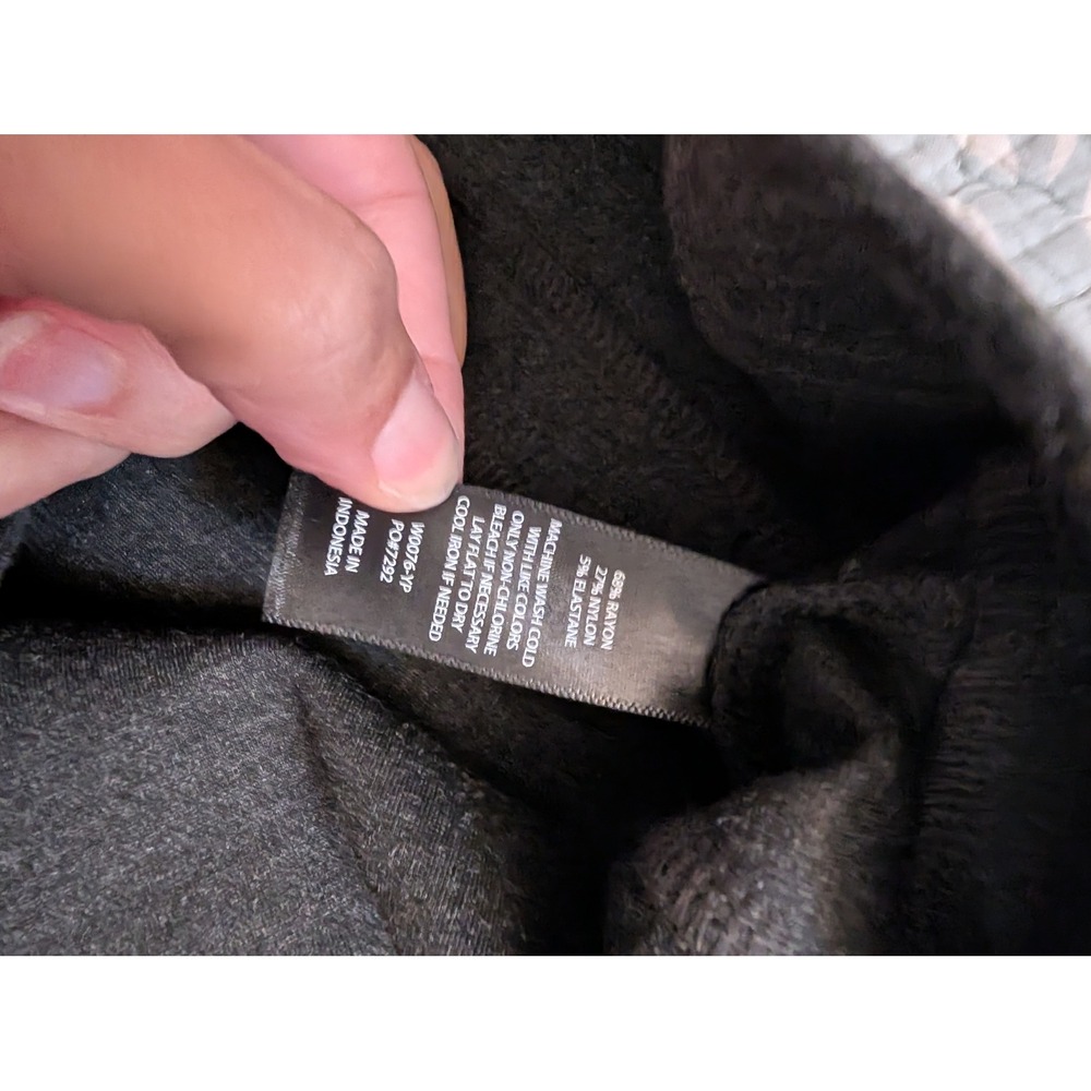 Betabrand Classic DPYP Dress Pant Yoga Pant Straight Leg Charcoal Gray Small NEW - Picture 9 of 12